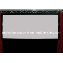 Tissu d&#39;écran de projection en PVC (LX-T-002)